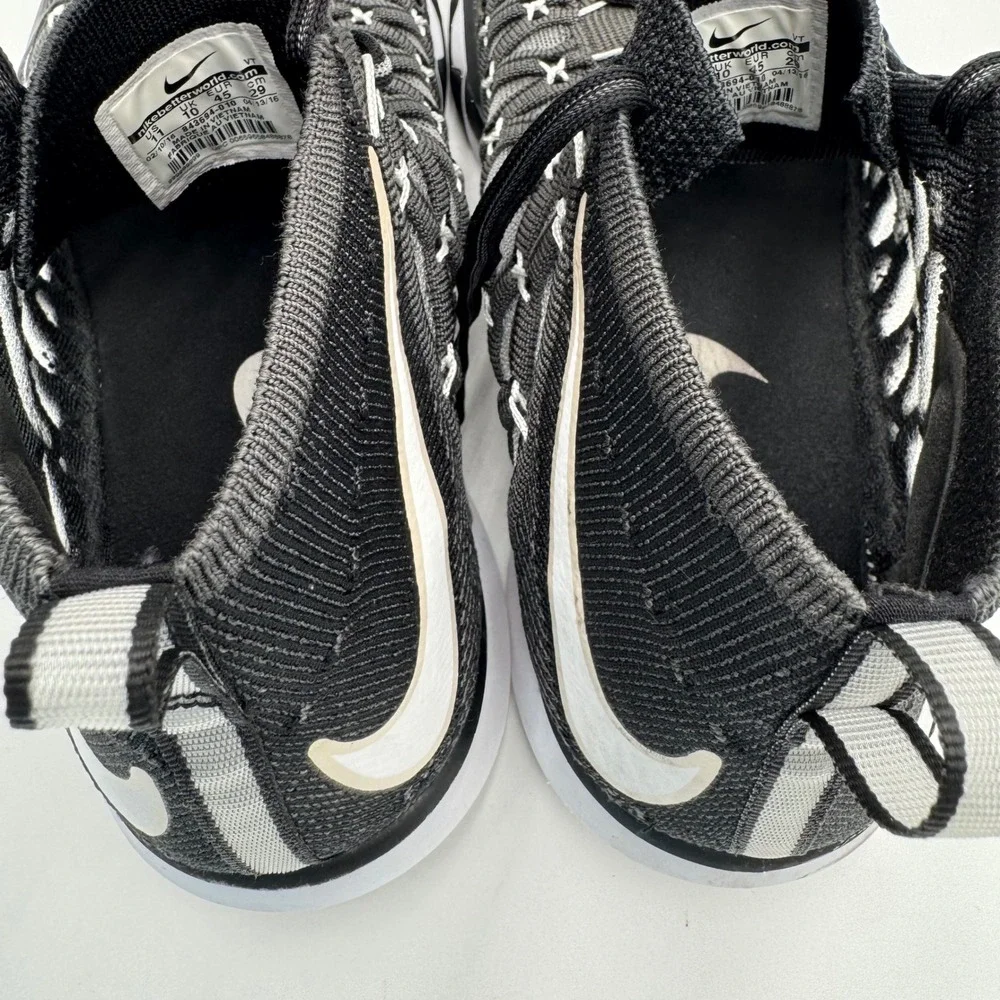 Nike Train Ultrafast Flyknit Flex Speed Training Shoes Mens 11 Black 843694-010